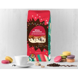 Crazy Cups Flavored Ground Christmas Coffee, White Christmas Coffee in 10 oz Bag, For Brewing Flavored Hot or Iced Coffee, (Pack of 3)