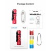 LOOP GEAR SK03 EDC Flashlight Rechargeable 1000 High Lumens, LED