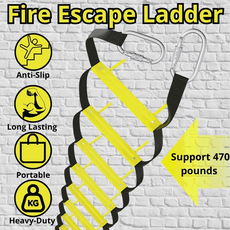 Fire Escape Ladder 3 Story | Rope Ladder Fire Escape