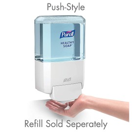 PURELL ES4 Manual Wall-Mounted Hand Soap Dispenser, White, Compatible with 1200 mL PURELL Brand HEALTHY SOAP Refills (Pack of 1) - 5030-01 - Manufactured by GOJO, Inc.