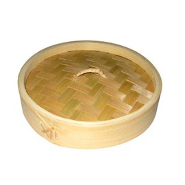 Bamboo Wok seiro Lid 17 cm