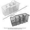 Indesit Genuine D41 DG6145W Slimline Dishwasher White Cutlery Basket (W230