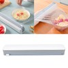 Plastic Wrap Dispenser Adjustable Refillable Wall Mounted Suction Cup Food