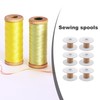 NUOBESTY 10pcs Empty Wire Spools Removable Paper Sewing Spools Thread