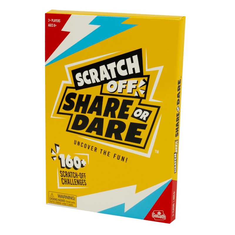Goliath Scratch Off Share or Dare Game | Uncover The