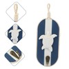 STOBOK 3pcs Mediterranean Hook up Clothing Hook Coastal Door Hooks