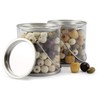 Mini Clear Plastic Paint Cans (6-Pack), Little 3-Inch Tall"Miniature" Arts,