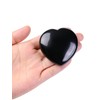 CrystalTears Obsidian Heart Stone 60 mm Large Crystals Healing Stones