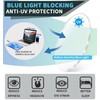 READITEASY Mens Reading Glasses 2.0+ Blue Light Blocking 4 Pack,