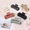 Sisiaipu 4 Inch Big Hair Clips 6 Pcs claw clips