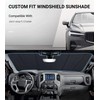 Pigenius Windshield Sun Shade for 2007-2014 FJ Cruiser. 2024 Upgrade