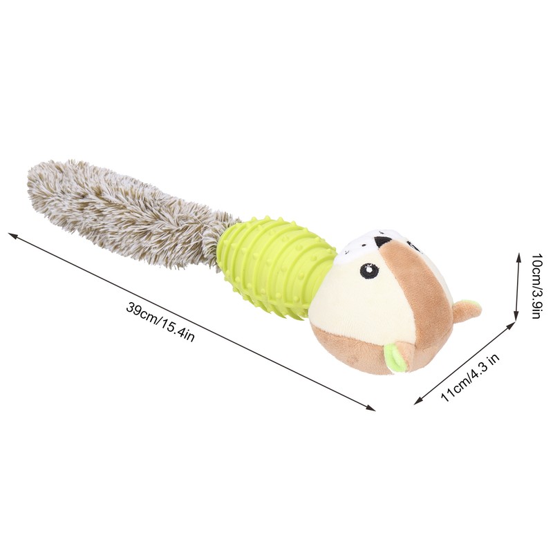 Pet Chew Toys Teeth Cleaning Biting Interactive Training Stuffed Plush