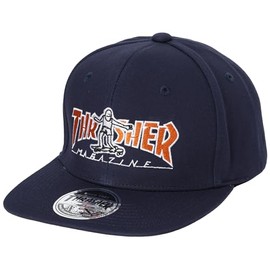 Slasher 24TH-C02K / GONZ HOMETOWN CAP NVY FR Flat Cap