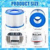 Glooglitter 2Pcs VI Filter Cartridge, 1Pcs P05345 Chemical Dispenser and