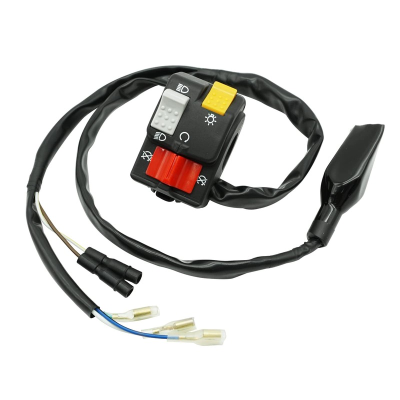 M MATI Handlebar Kill Stop Light Headlight Switch for Honda