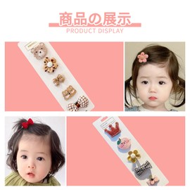 Set of 10 Baby Hair Clips, Baby & Children, Hairpins, Bangs Clips, Hair Accessories, Side Clips, Bangs, Cute, Stylish, Girls, Birthday Gift, D-Type