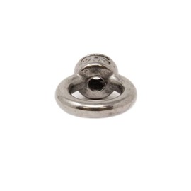Stainless Steel M6 Eye Nut Provides a Secure Fixing Point to Attach Rope or Cables - Female - Pack of 10