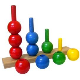 Mbs Edufun Ef 20055 – Wooden Toy – géobois Spheres – Random Colour
