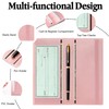 Airkit Boho Floral Checkbook Cover for Personal, PU Leather for