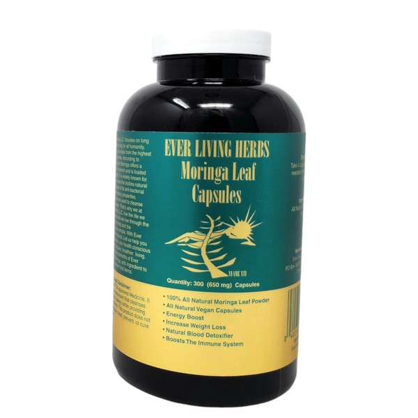 Ever Living Herbs Ever Living Herbs Moringa Leaf 300 Capsules