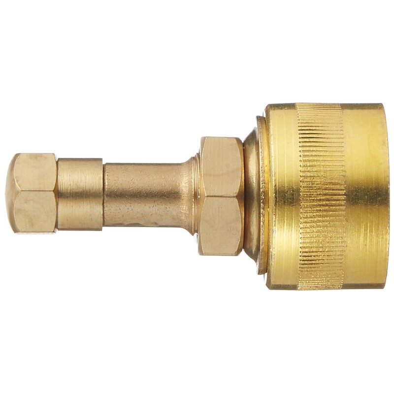 Petromax 12411 Kerosene Lantern Parts, Pump Adapter, Brass