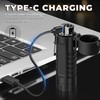 Lafagiet Electric Lighter, USB C Rechargeable, with LED Battery Display,