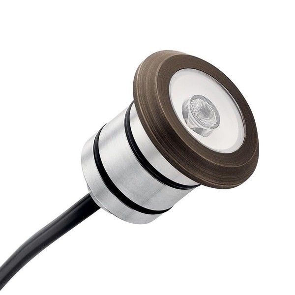 Kichler 16140CBR30 Transitional Mini All-Purpose from Landscape LED Collection Finish,