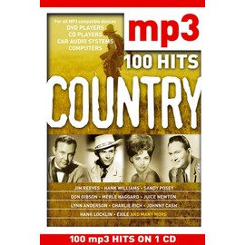 100 MP3 Hits Country Music (MP3-CD)