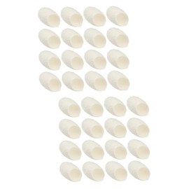 Healeved 2sets Organic Silkworm Face Scrub Natural Skin Care for Exfoliating and Cleansing 100pcs*2