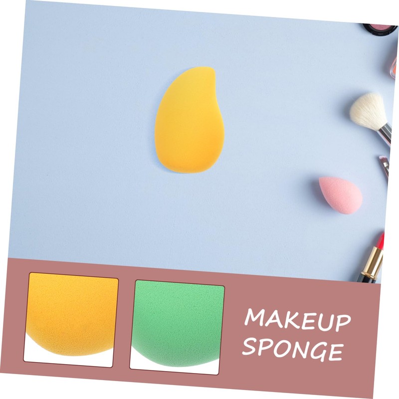 Baluue 6pcs Makeup Sponge Soft and Cosmetic Powder for Wet