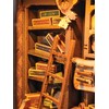CUTEROOM Book Nook Kit for Adults, 3D Wooden Puzzle DIY