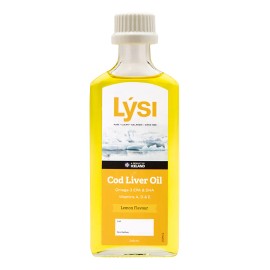 Lysi Omega 3 Epa & Dha Vitamina A D Y E Sabor Limón 240 Ml