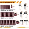 CAROTUPY Tungsten Carbide Burr Set 1/8" Shank，Die Grinder Bits with