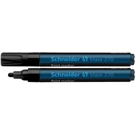 Schneider Schreibgeräte Lackmarker Maxx 270, 1-3 mm, schwarz