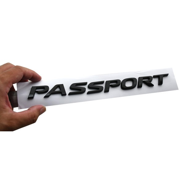 1x Passport Rear Emblem Car Letter Badge Logo Replacement for