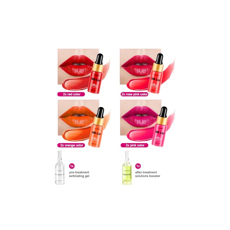 Kit de inicio de suero en ampolla BB Lip Glow