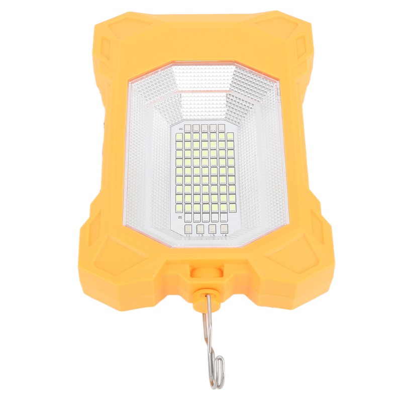 LED Solar Light Rechargeable Portable Flood Light Hooked Tent Light