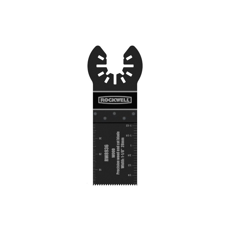 Rockwell RW8936 1-1/8-Inch Sonicrafter Oscillating Multitool Precision Wood End Cut