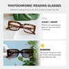 Eyekepper Transition Photochromic Reading Glasses for Women Black/Tortoise +1.50