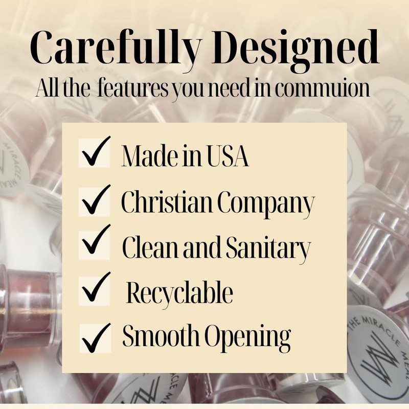 PACK IT HUB MM Pre Packaged Gluten Free Communion Plus