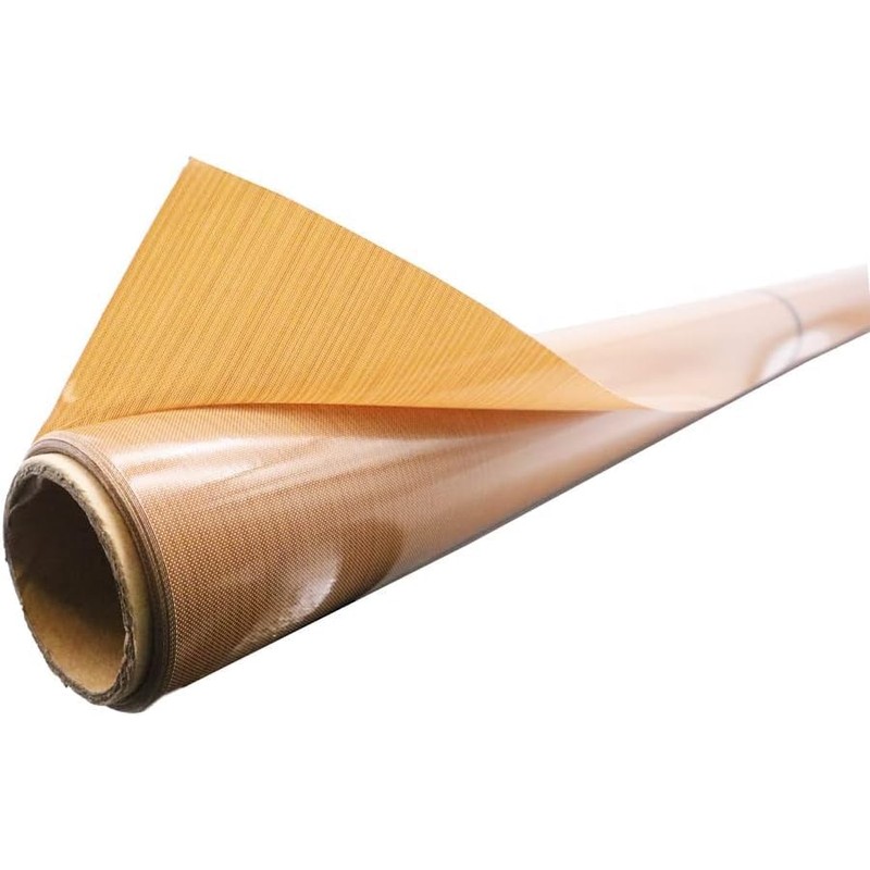 PTFE Fiberglass Fabric Sheet Roll, 39" x 5 Yard, 5Mil