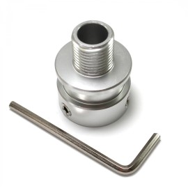 American Shifter Company Universal Custom Shift Knob Adapter Fits Splined Shifter Arm w/ Set Screws M/T