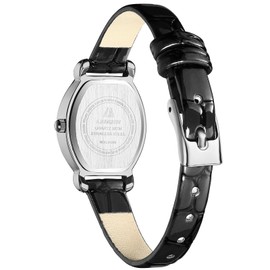 LN LENQIN Women's Retro Style Watch Lightweight and Luxurious Watch with Leather Strap, Black / silver / white