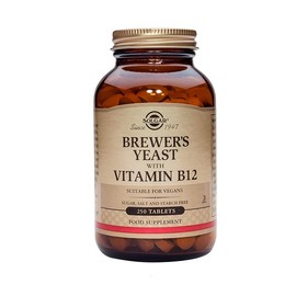 Solgar Brewer’s Yeast with Vitamin B12 250tabs