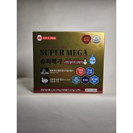 Super Mega Rtg Omega 3 120 Capsules Health Functional Food 2 Months Supply / 슈퍼메가 rtg오메가3 120캡슐 건강기능식품 2달분