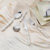 Koythin 4-Piece Cutlery Set, Stainless Steel Flatware Sets with Chubby