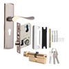 Durable Aluminum Door Lock for Home Security Indoor Bedroom Living