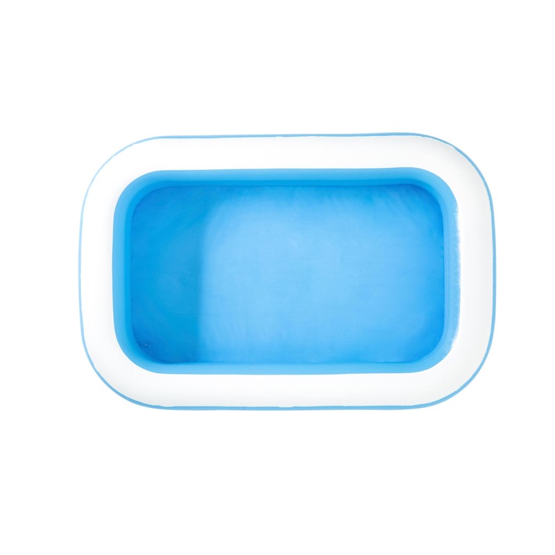 Bestway 54006 Family Rectangular Inflatable Pool, 262 x 175 x
