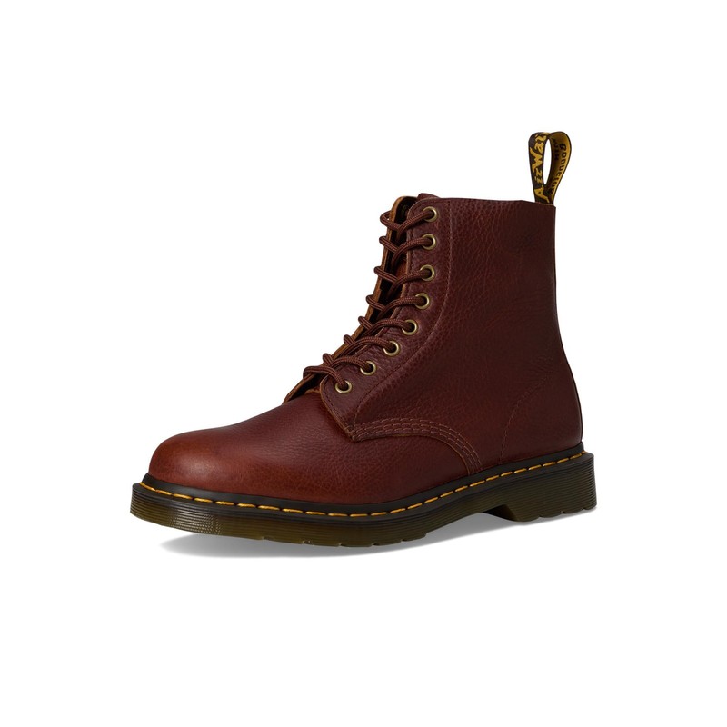 Dr. Martens Unisex 1460 Pascal Combat Boot, Cashew Ambassador, 10