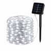 100ft Solar String Lights for Outdoor Décor – 8-Mode Waterproof
